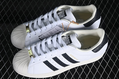 Superstar white rough black