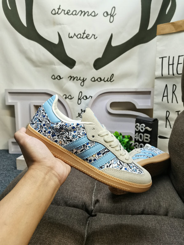 Samba blue floral