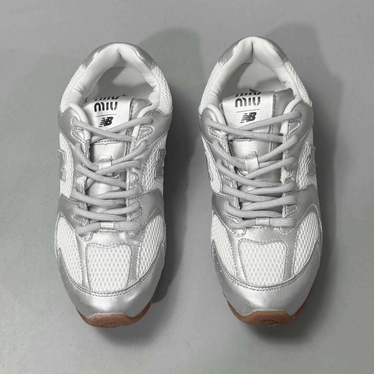 New Balance 530 x MIU MIU white silver
