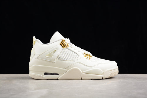 Jordan 4 metallic gold