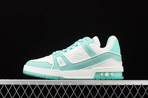 LV trainer white mint
