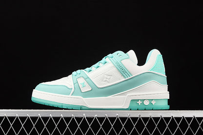 LV trainer white mint