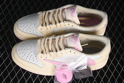 Jordan 1 Low x Travis Scott shy pink