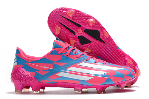 AdiZero F50 pink blue