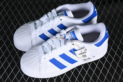 Superstar white blue