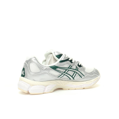 Asics Gel NYC white silver green