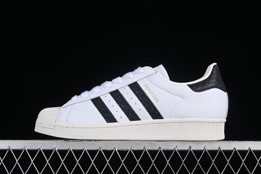 Superstar white rough black