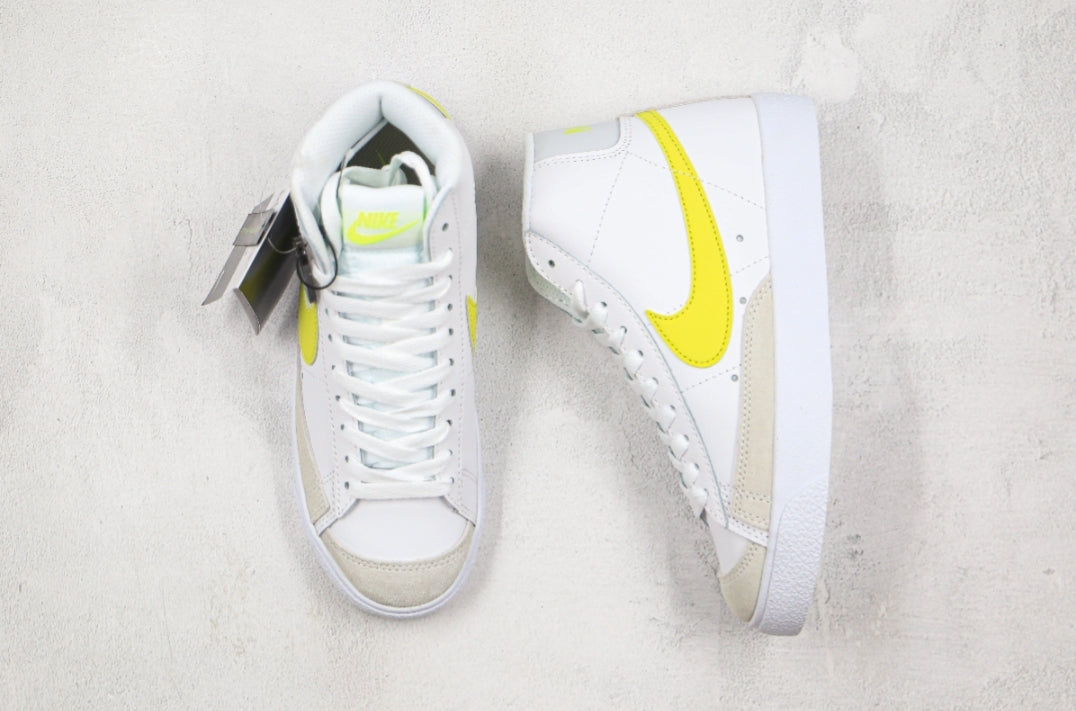 Blazer high yellow swoosh