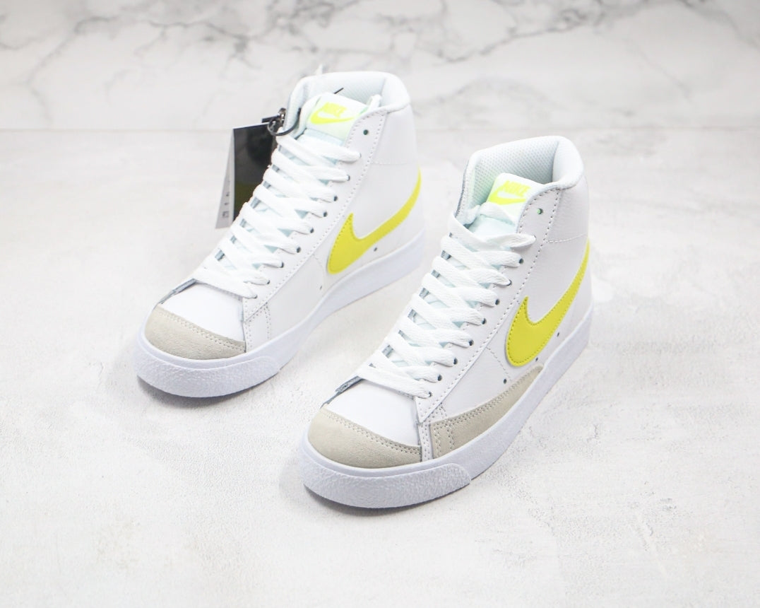 Blazer high yellow swoosh