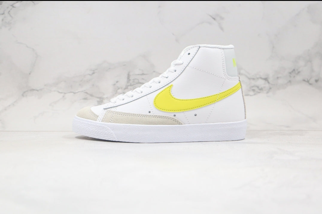 Blazer high yellow swoosh