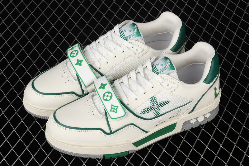 LV trainer monogram green