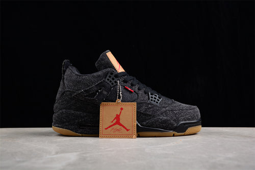 Jordan 4 denim black