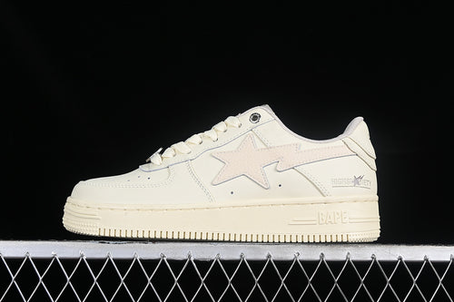 BAPE STA x highsnobiety essentials beige