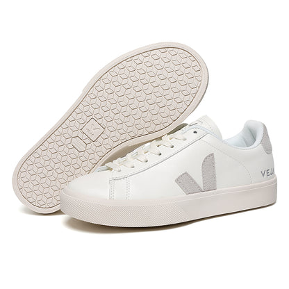 Veja white leather