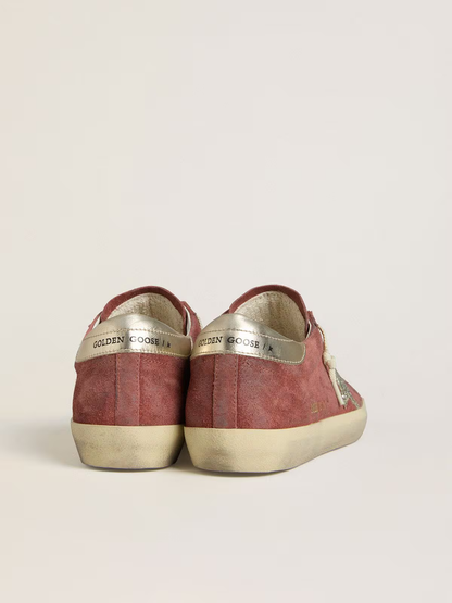Golden Goose red suede