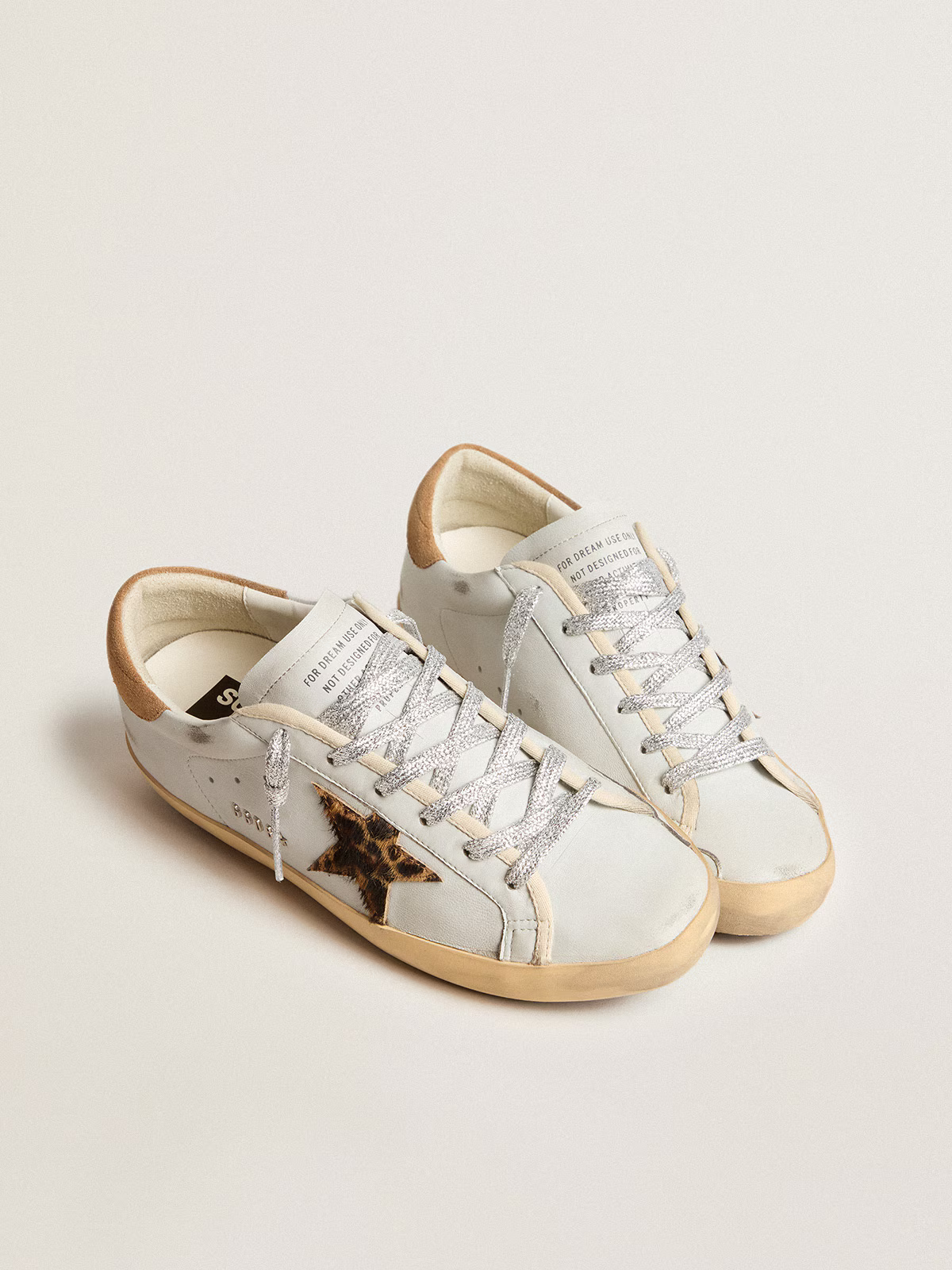 Golden Goose leopard star