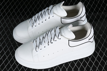 Alexander McQueen white black trace