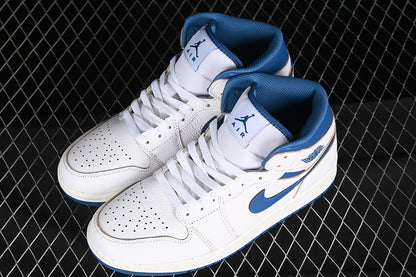 Jordan 1 Mid industrial blue