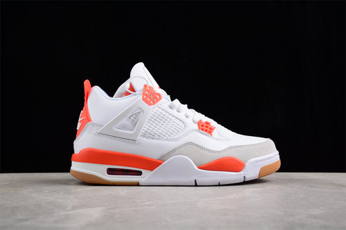 Jordan 4 white orange