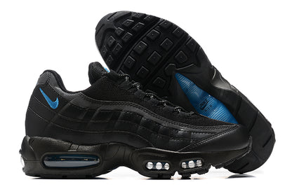 Air Max 95 black blue swoosh