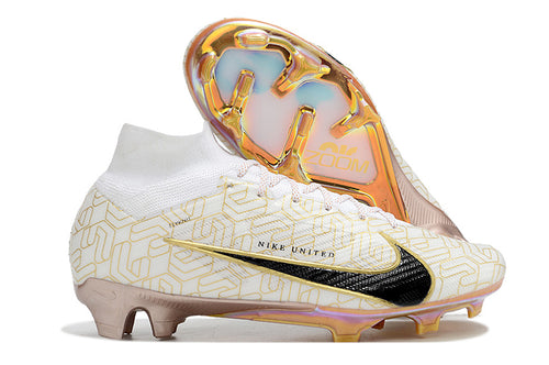 Mercurial Superfly white black gold