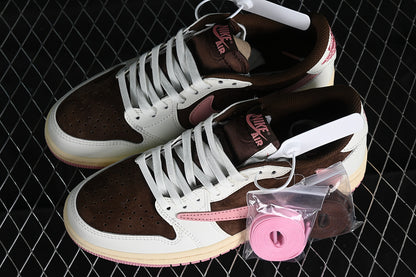 Jordan 1 Low x Travis Scott pony pink
