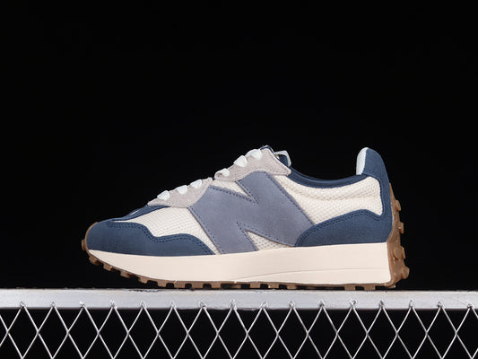 New Balance 327 navy blue beige