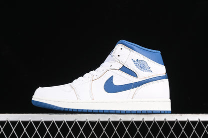 Jordan 1 Mid industrial blue