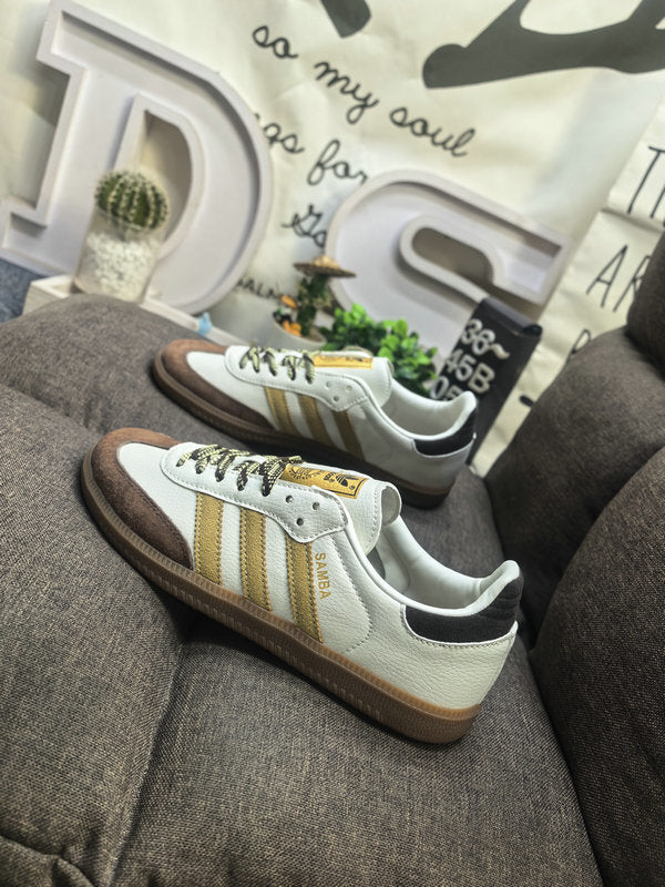 Samba pale white brown mustard