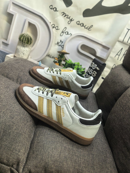 Samba pale white brown mustard