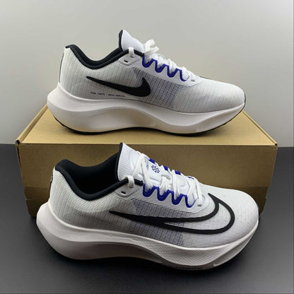 Zoom Fly 5 white blck blue