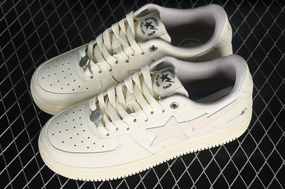 BAPE STA x highsnobiety essentials beige