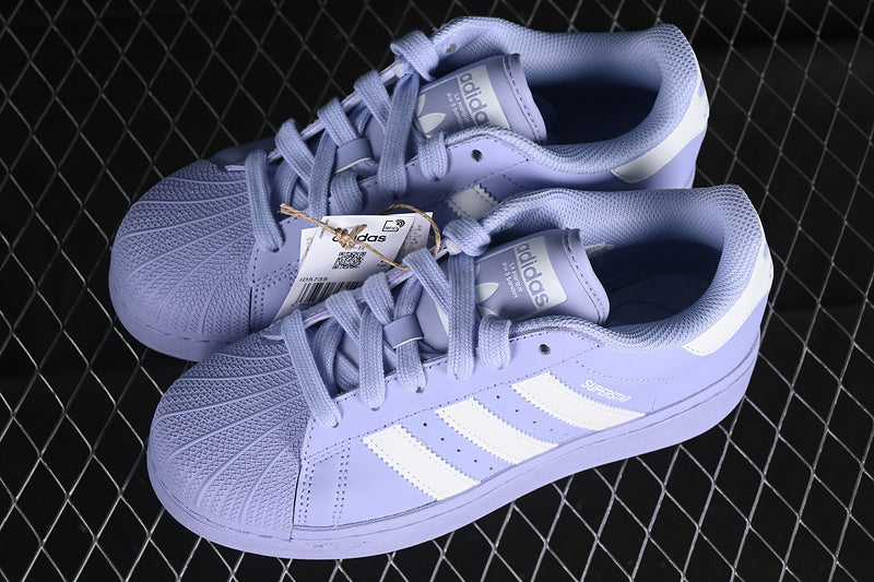 Superstar violet white