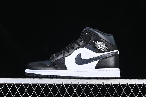 Jordan 1 Mid black off noir