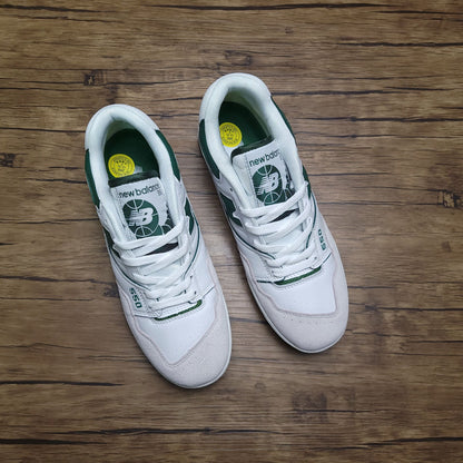 New Balance 550 white green