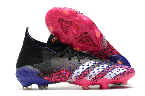 Predator Freak black pink purple