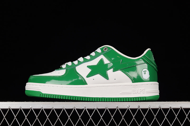 BAPE STA white green