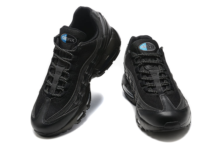 Air Max 95 black blue swoosh