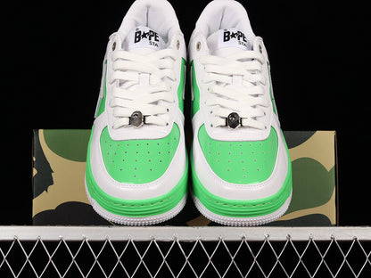 BAPE STA pistachio white