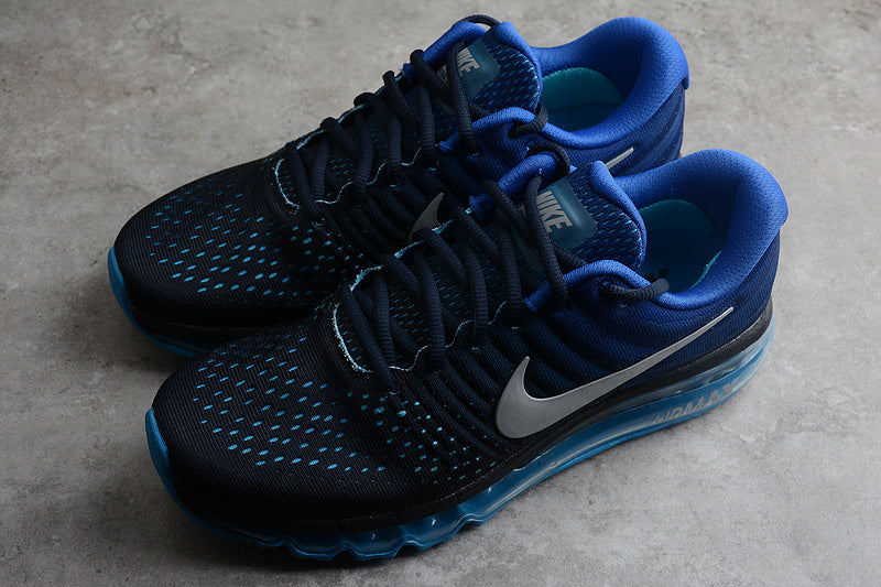 Air Max 2017 black blue gradient