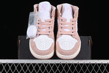 Jordan 1 Mid legend pink