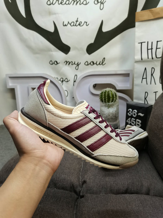 SL 72 beige burgundy