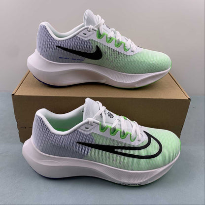 Zoom Fly 5 green white black