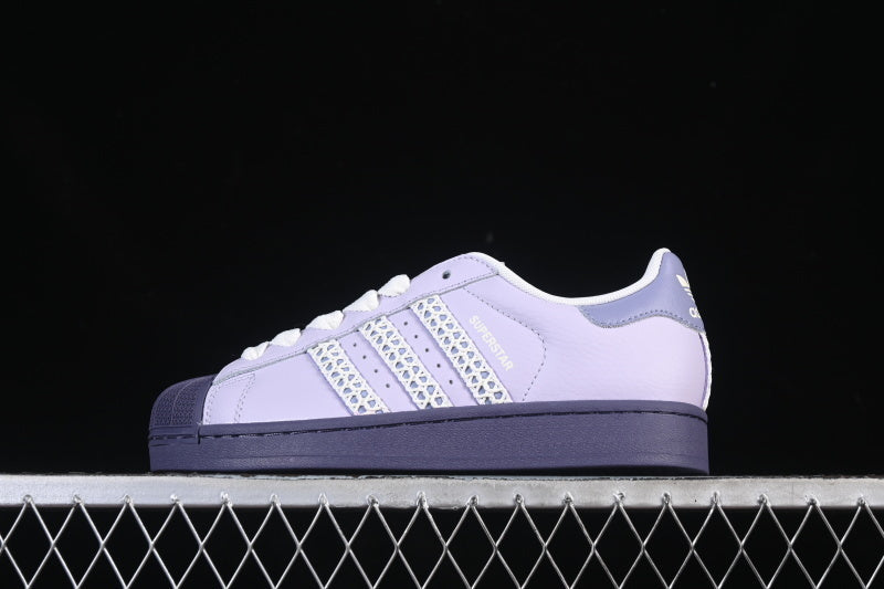 Superstar purple lilac white