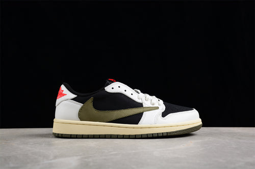 Jordan 1 Low x Travis Scott olive