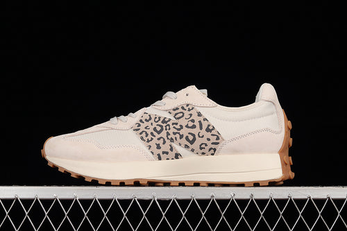 New Balance 327 beige leopard print