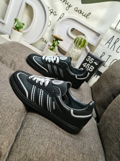 Samba black white silver