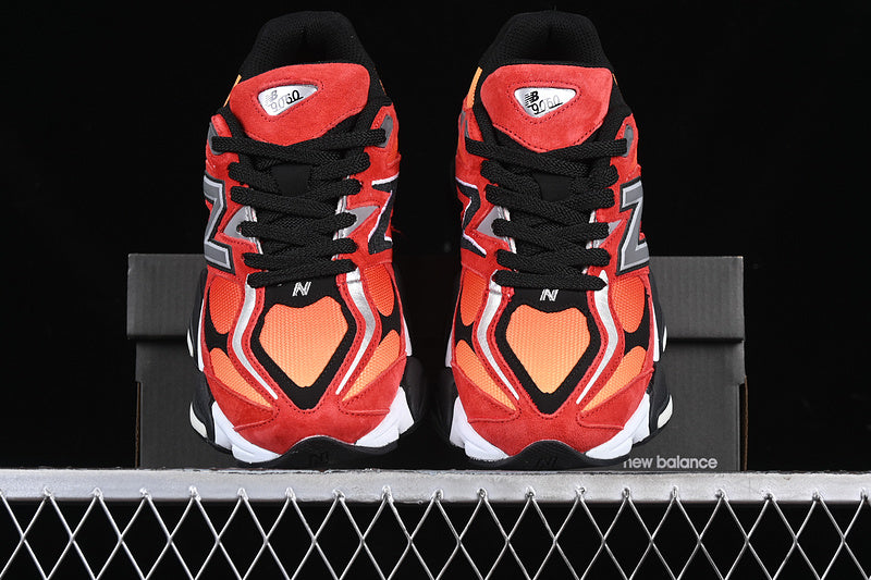 New Balance 9060 x DTLR fire sign red