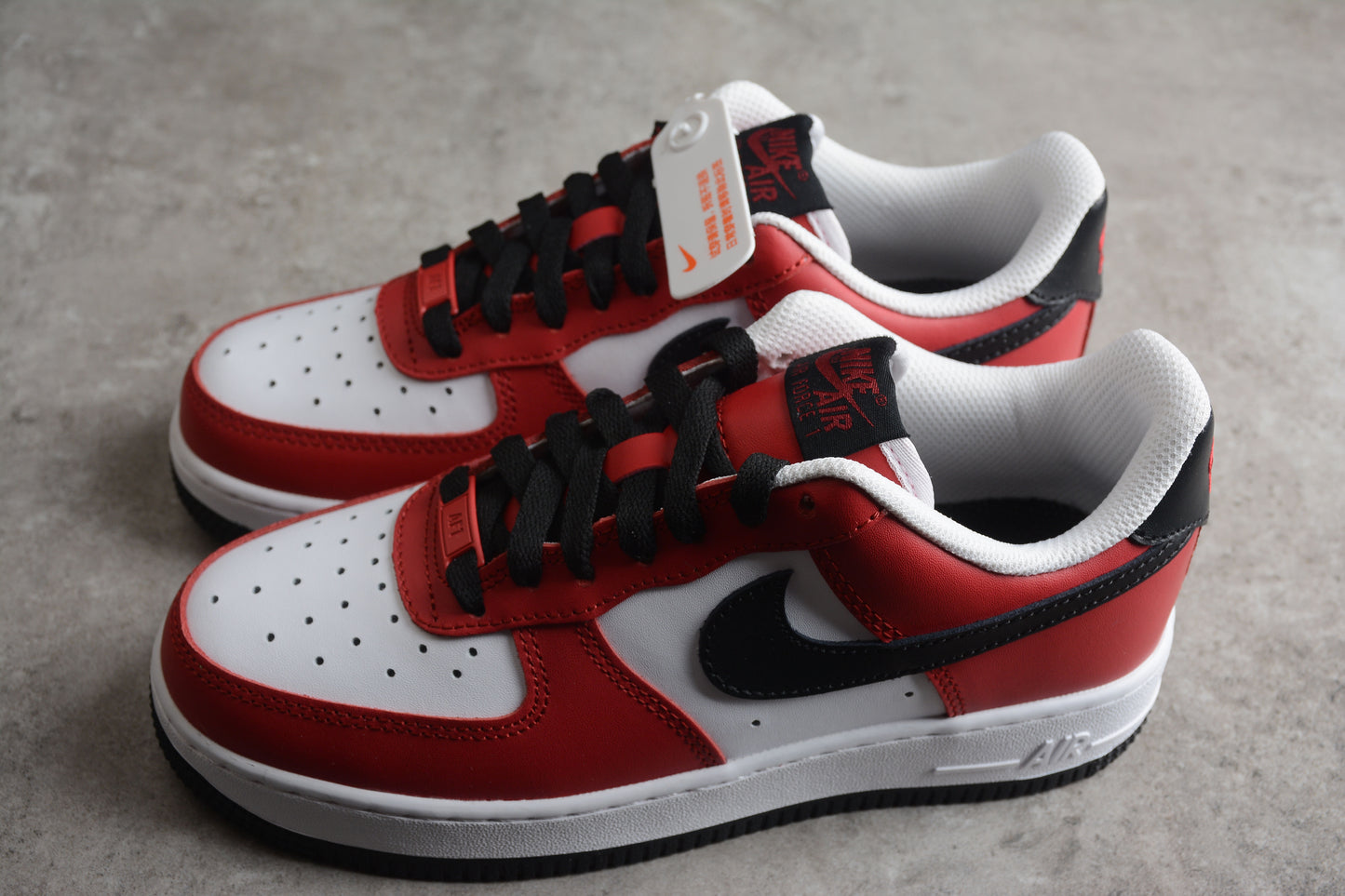 Air Force 1 red white black