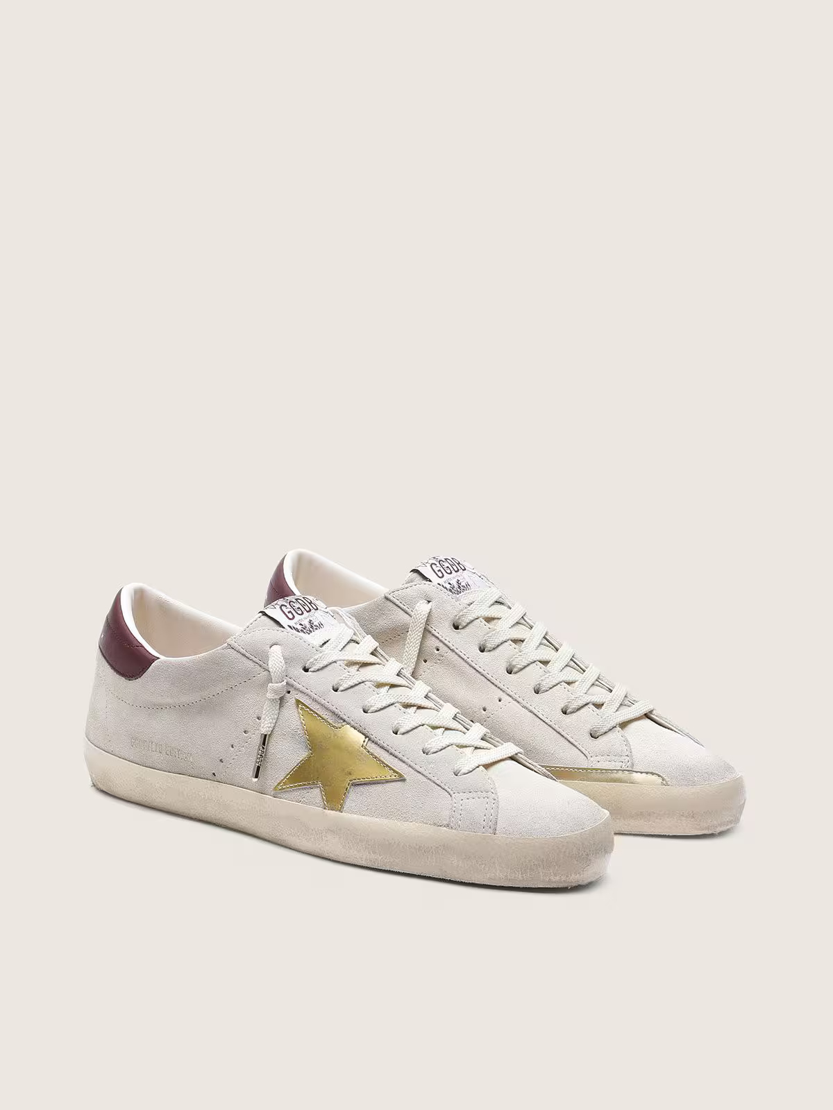 Golden Goose metallic gold star